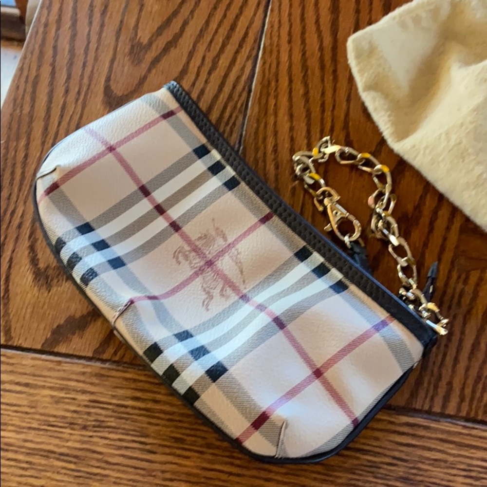 Burberry small clutch purse; never used